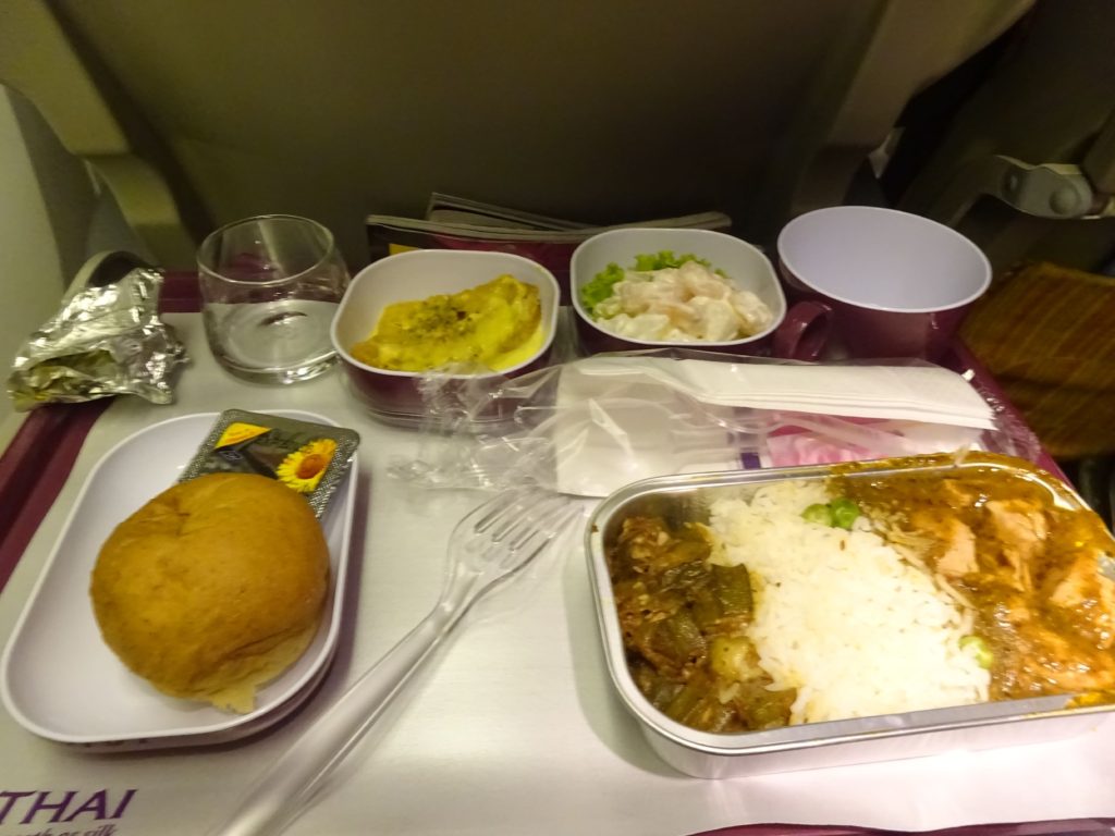 タイ航空機内食